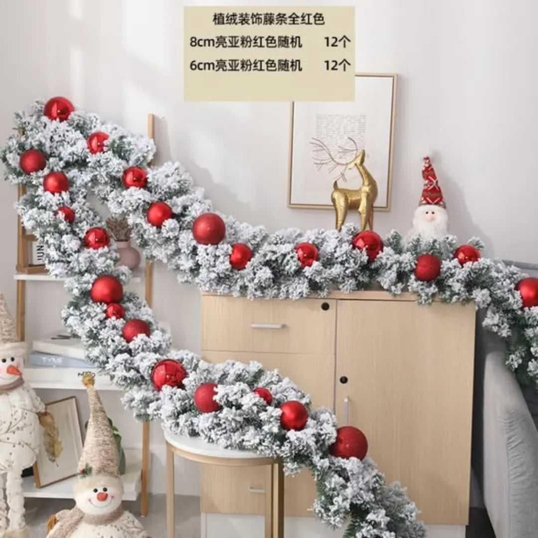 2.7M Christmas Pine Garland