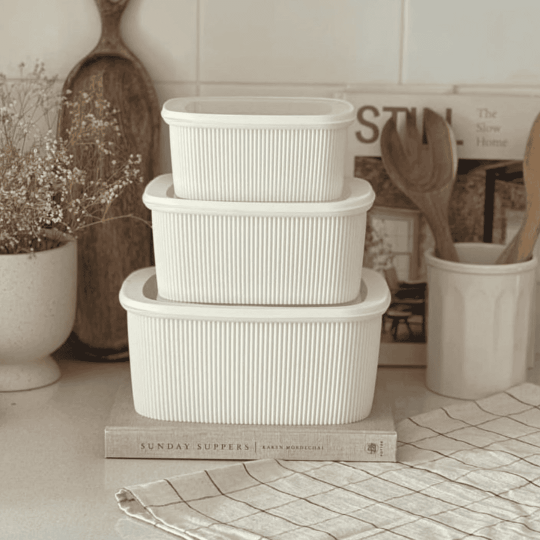 3Pcs Multipurpose Storage Containers