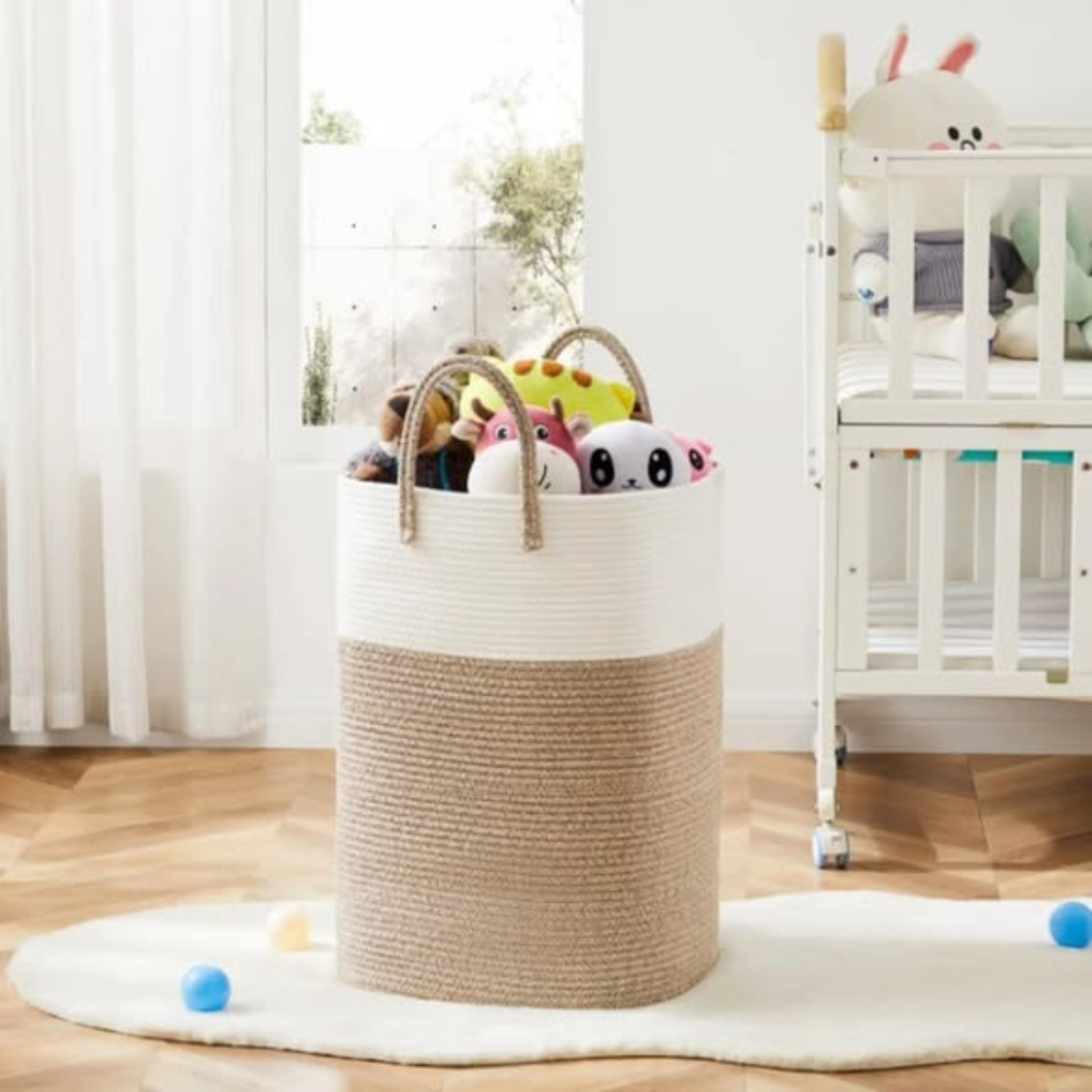 Rectangular shape non woven basket