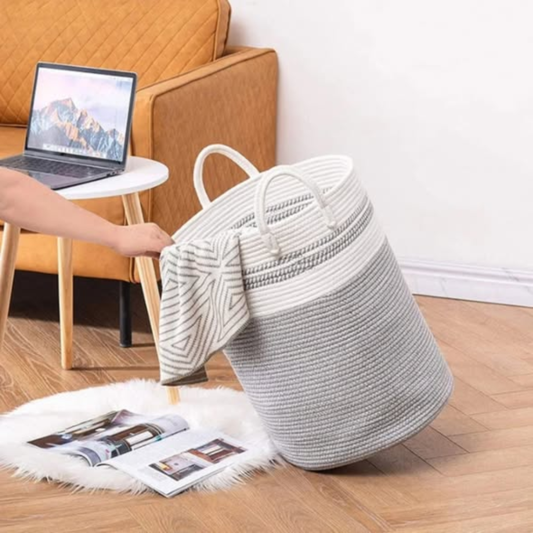 Big Cotton Rope Basket