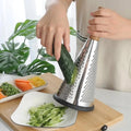 Stainless Steel Grater With Wooden Handle