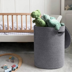 Wooven decorative basket with Lid