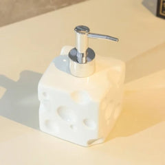 Rabbit Cheese Ceramic Liquid Soap Dispenser