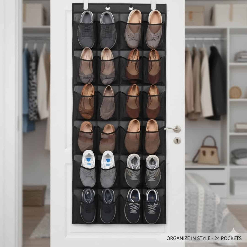 24 Pockets Multipurpose Over the Door Organizer