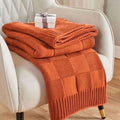 Knitted Throw Blanket