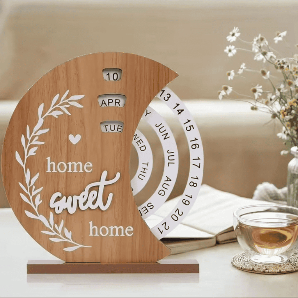 Wooden Block Calendar