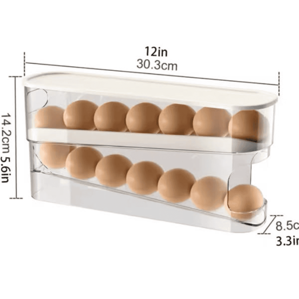 Double Layer Rolling Egg Dispenser