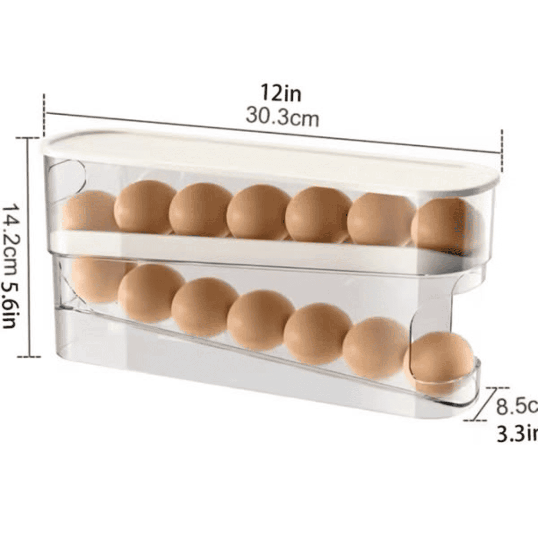 Double Layer Rolling Egg Dispenser