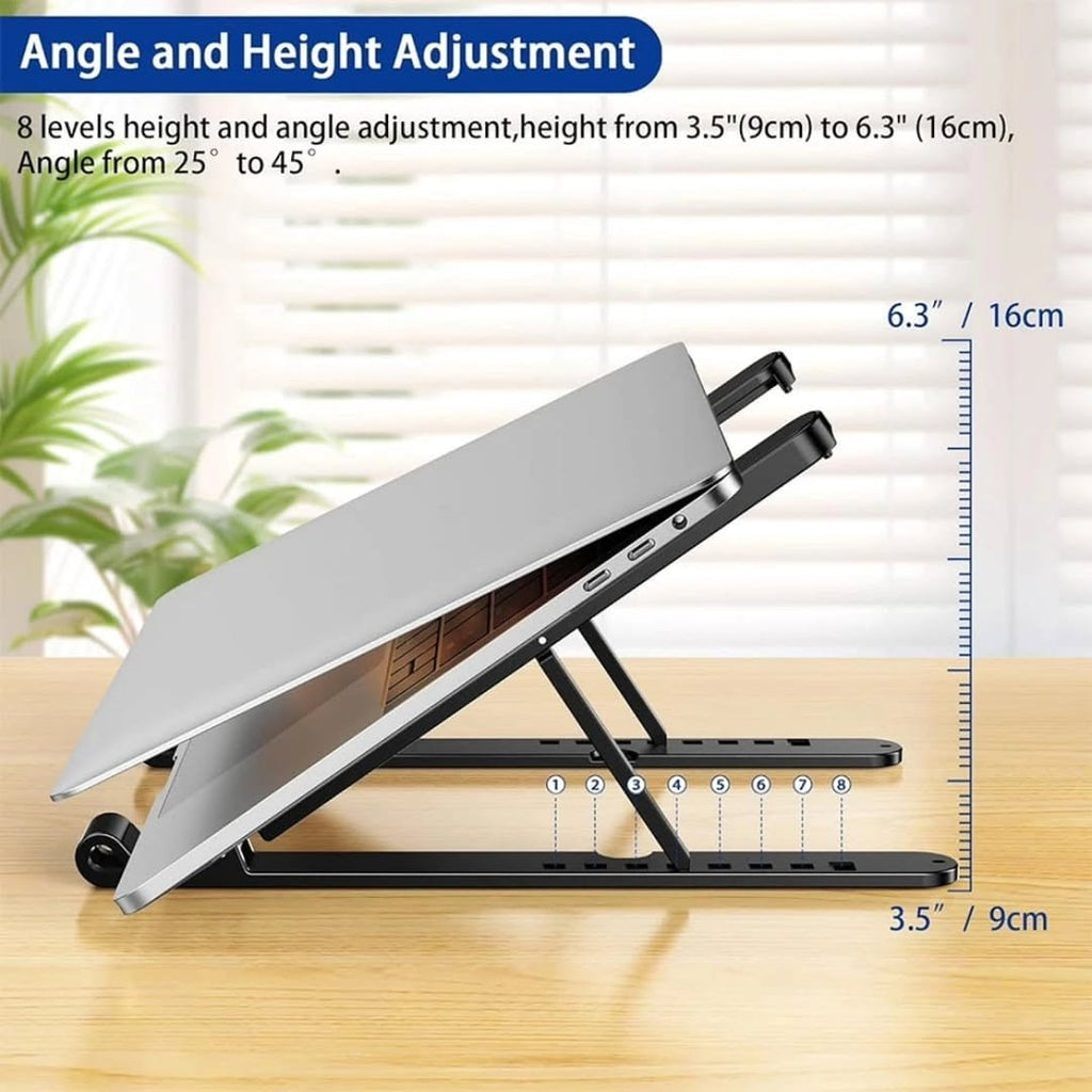 Metallic Adjustable Laptop Stand