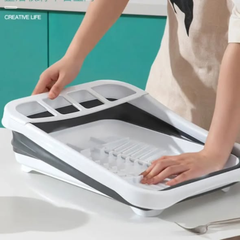 Collapsible Silicone Dish Rack