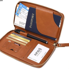 Travel wallet passport protector Case