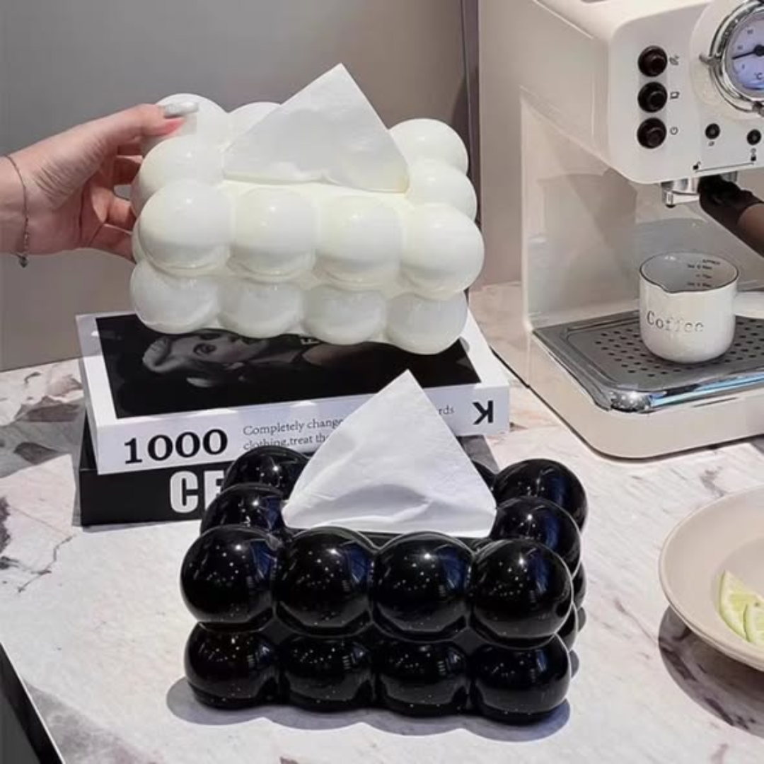 Luxurious Bubble Design Tissue Box