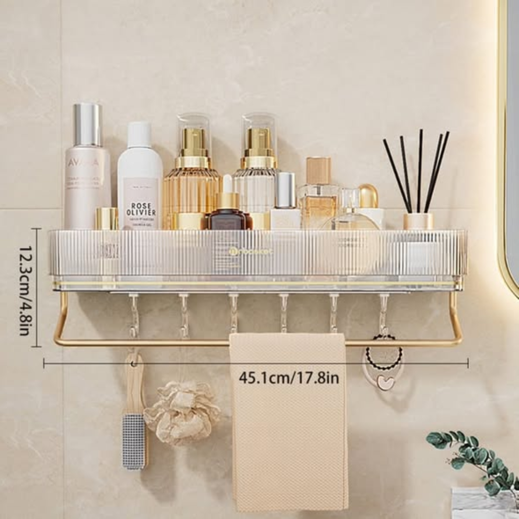 Wall Mounted Bathroom Wall Shelf
