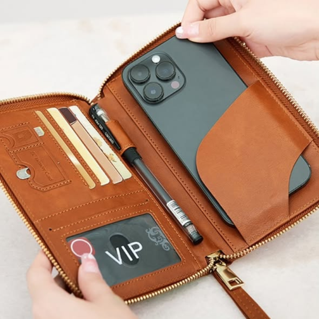 Travel wallet passport protector Case