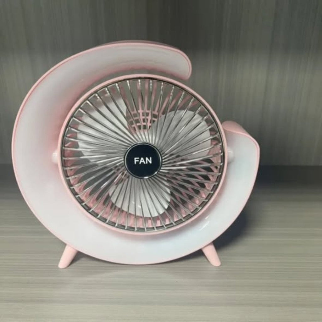 Portable Rechargeable Desktop Fan