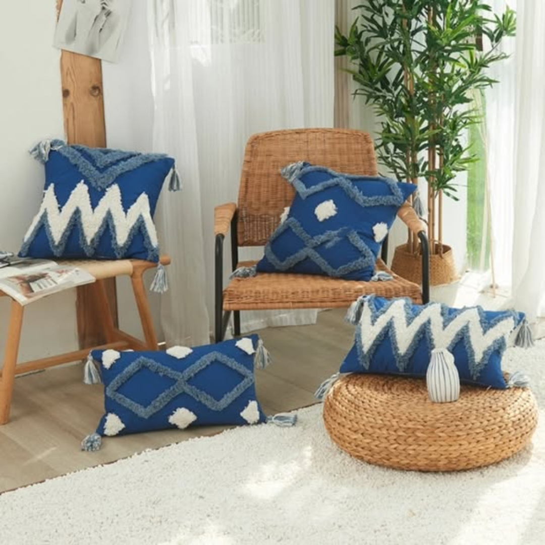 Boho throw pillow covers