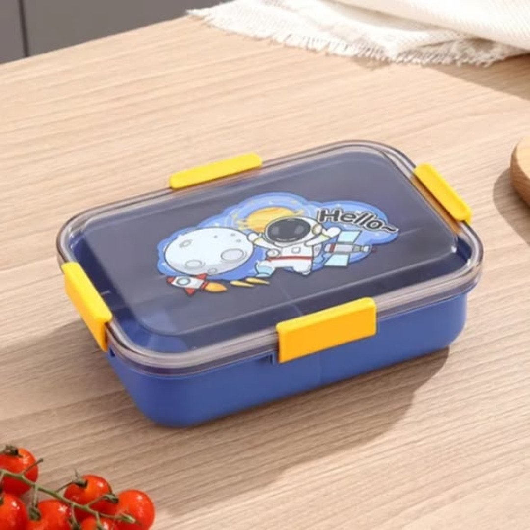 BIG SIZE HELLO BEAUTY 4 COMPARTMENT LUNCH BOX