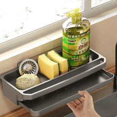 Wall-Mounted Sink Caddy Organizer