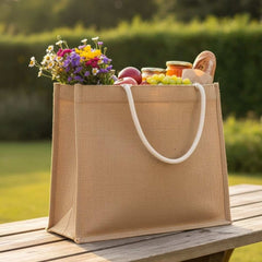 Linen Reusable Eco Friendly Shopping Jute Bags