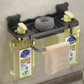 Wall mounted punch free soap holder