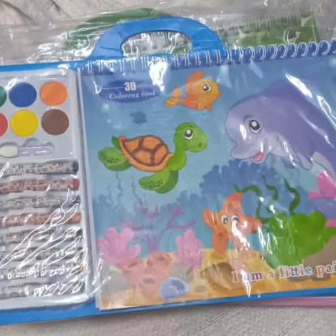 Kids Painting and Coloring Book