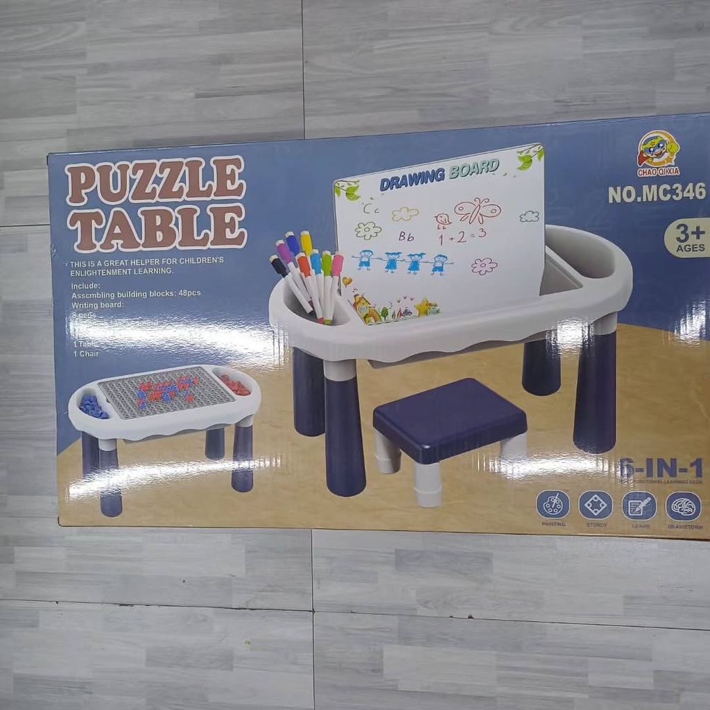 6-in-1 Puzzle Activity Table