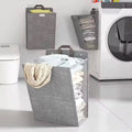 Wall Mounted Foldable Adhesive Laundry Basket