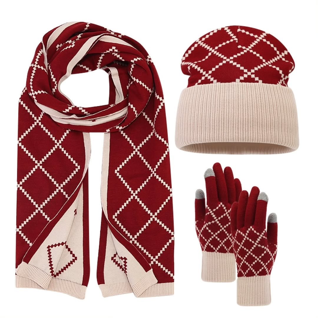 Cashmere Three in One Winter Set