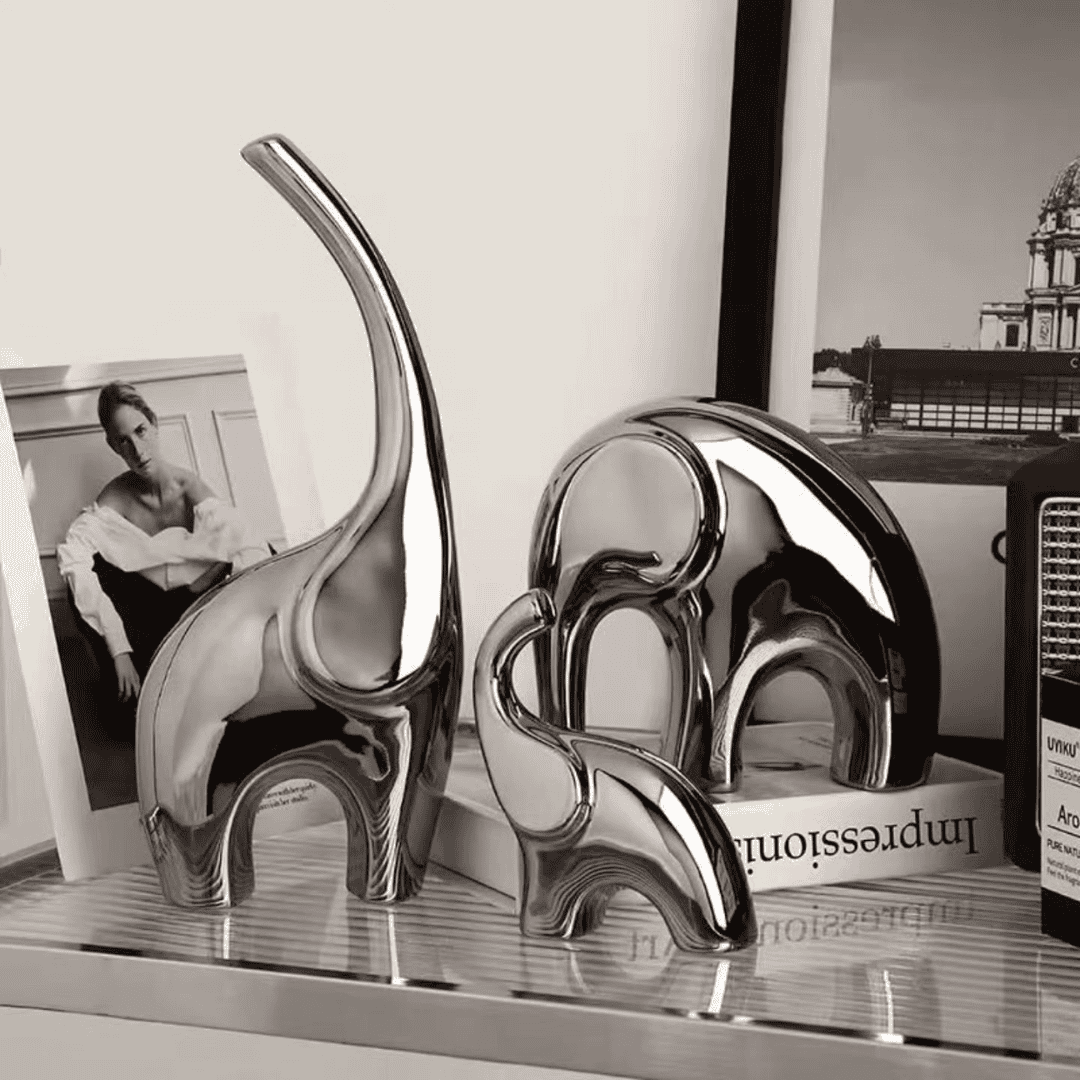 3pcs Elephant Home Décor