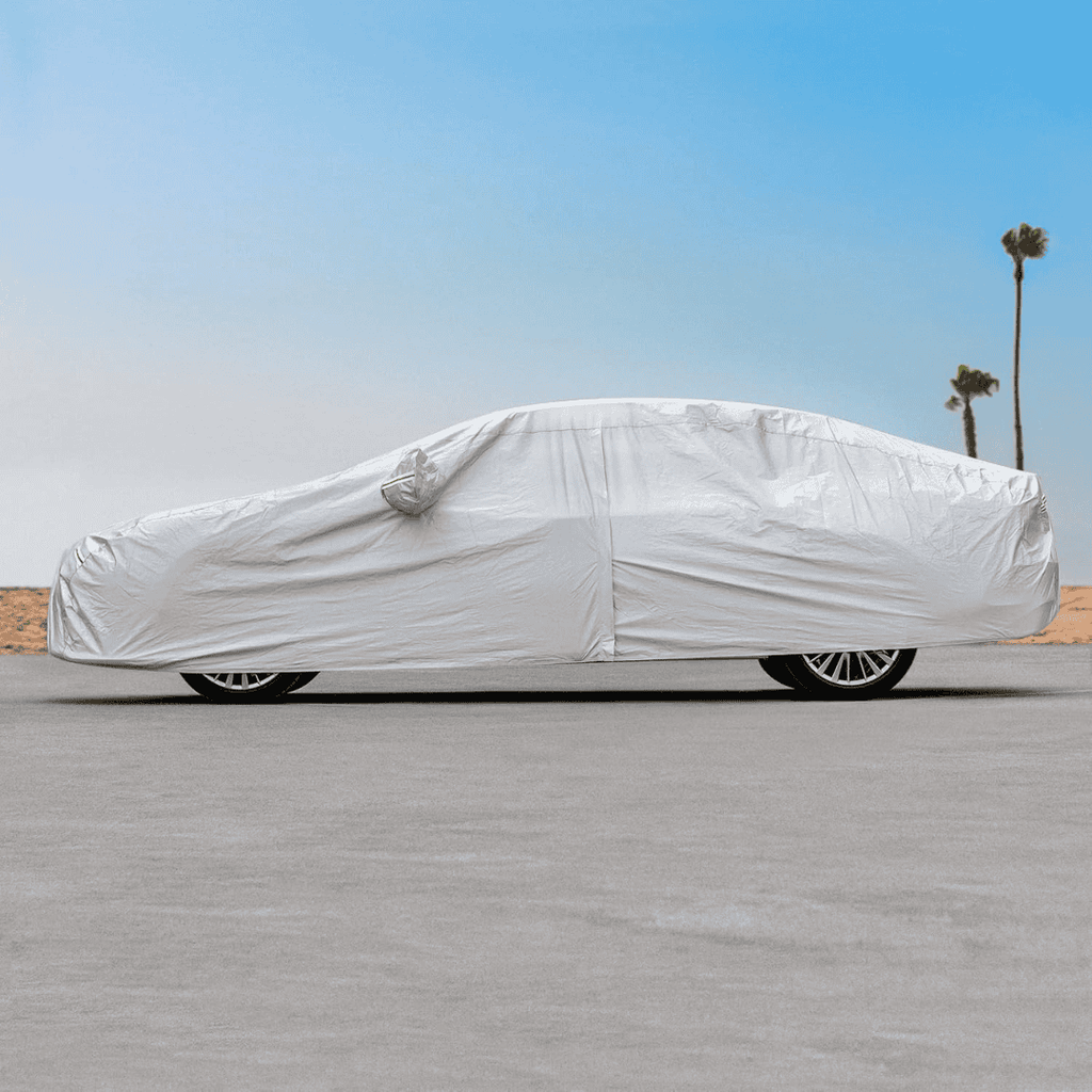 Waterproof Car Dust Cover with Zipper Opening