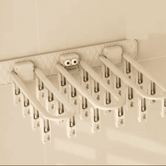 24 Clip Multifunction Wall Folding Cloth Hanger