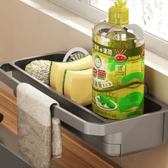 Wall-Mounted Sink Caddy Organizer