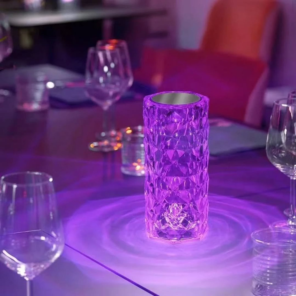 3D Touch Rose Lamp