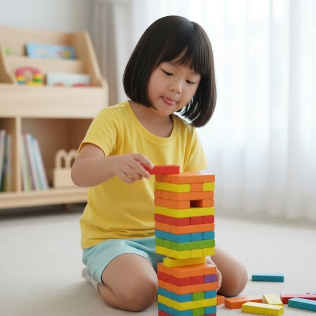 Coloured Jenga
