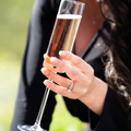 Elegant Crystal Champagne Glass Flutes