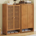 Bamboo Shoe Cabinet