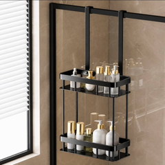 Bathroom Door Hanging Storage Rack