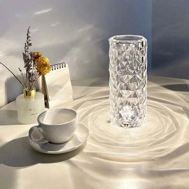 3D Touch Rose Lamp
