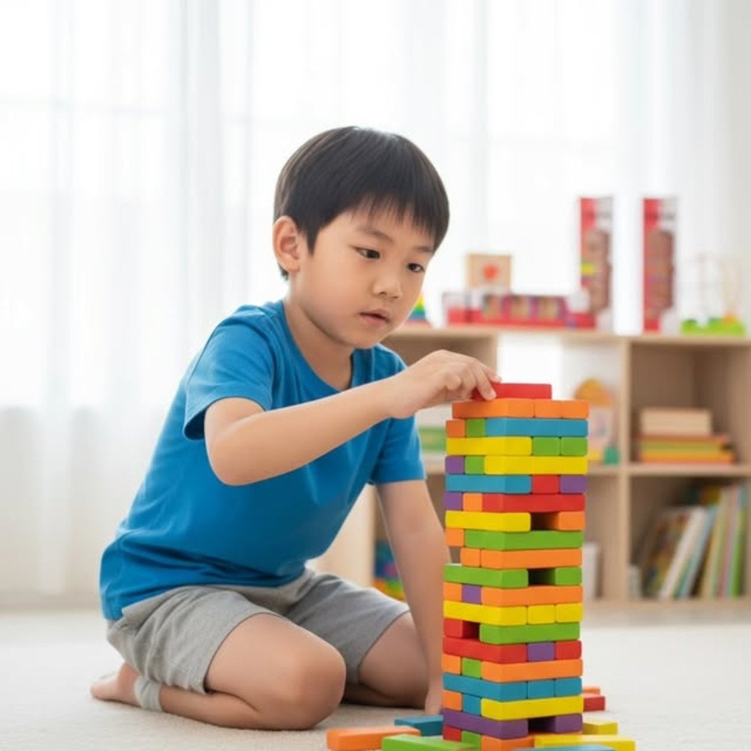 Coloured Jenga
