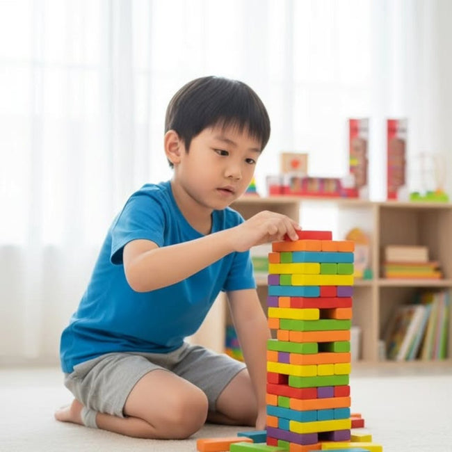 Coloured Jenga