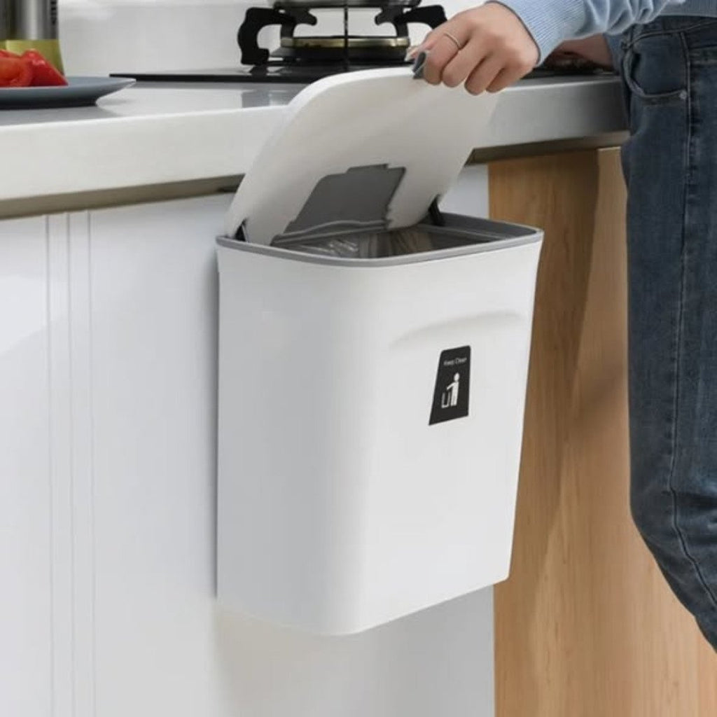 Kitchen Wall Mounted Trash Can