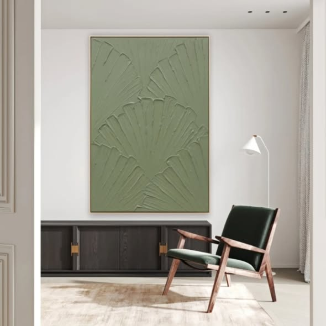 Minimal textured wall art