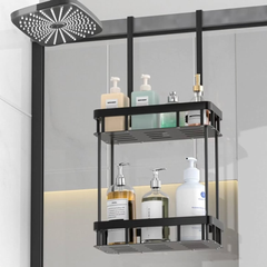 Bathroom Door Hanging Storage Rack
