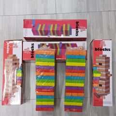 Coloured Jenga