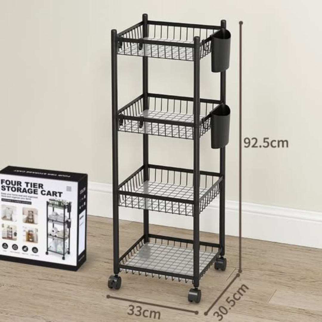 4-Tier Multifunctional Storage Rack