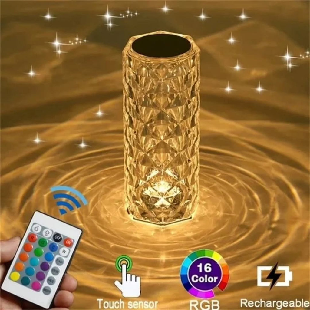 3D Touch Rose Lamp