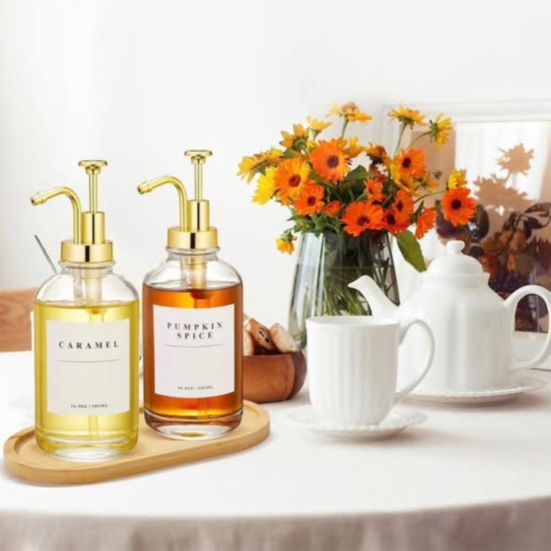 2pc Set Coffee Syrup Dispenser