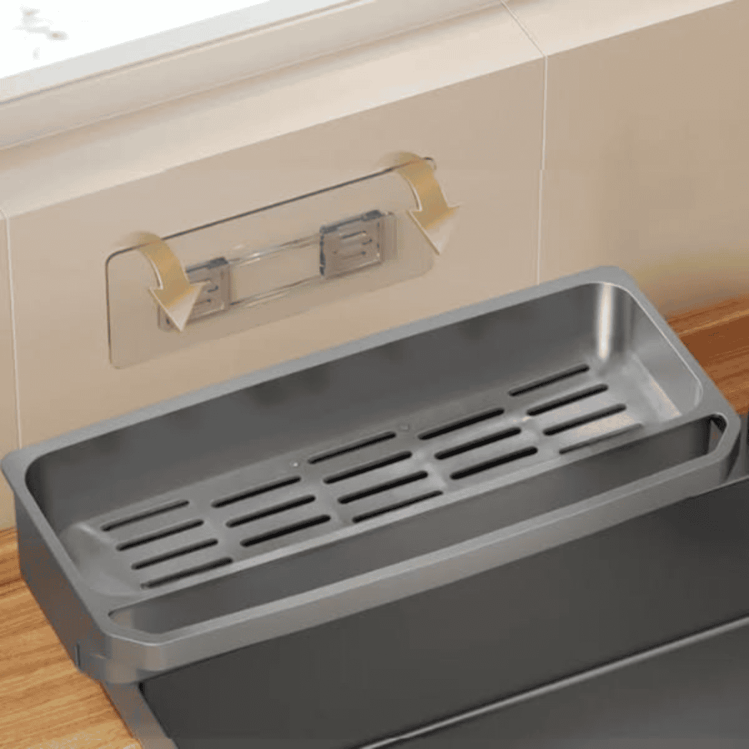 Wall-Mounted Sink Caddy Organizer