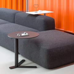 Modern Iron Frame Accent Side Table