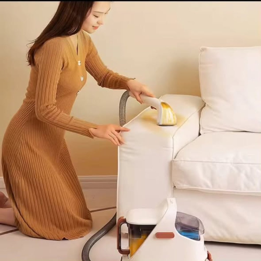 Wet and Dry Vacuum Handheld Portable Corded Sofa Vacuum Carpet Cleaner